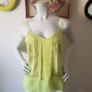 Guess by Marciano Neon Yellow Tank